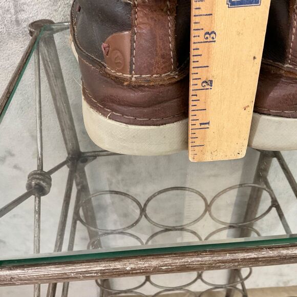 Collection by Clarks 15770 Leather Men’s 9.5 Lace Up Brown Desert Chukka Boots - Picture 5 of 13